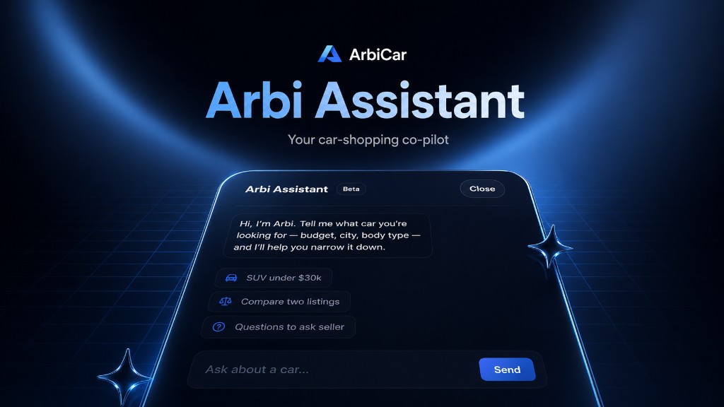 Arbi Assistant chat interface preview